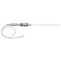 OMEGA SAT-TJ36-ST4-24-18 High Temp Thermocouple with Ceramic Sheath and Lead Wires (Thermocouple, S, 1650 °C, Extreme Temperature Probe)