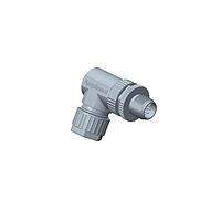 Amphenol LTW M12A-03BMMB-SR7001 Circular Metric Connectors M12 Circular Metric Connector, A Code, Metal, 4A, 03 pins, Male Connector, Male Contact, Right Angle, Screw Thread, Screw-in, Field Installable, F4.0 - F8.0mm, IP67 Mated
