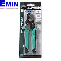 Proskit SR-363A 2 in 1 Round Cable Cutter &Stripper (168mm)