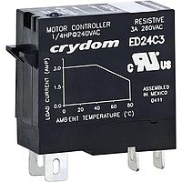 Sensata Technologies - Crydom ED24C3 Indicator Plug In 280VAC 3A 18-32VDC CNT ZC