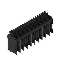 Wurth Elektronik 691810100303 Fixed Terminal Blocks WR-TBL 3.5mm pitch Monoblock THR Black Vertical Dual Pin cable entry Screwless Push In 3P