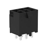 Molex 212520-1006 Headers MiniFitMax Vrt Hdr DR 6Ckt Blk