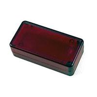 Hammond Manufacturing 1551BTRD PCB Enclosure SUBMINIATURE PLASTIC TRANS RED