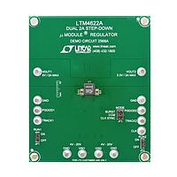 Analog Devices DC2568A Voltage Regulator - Switching Regulator LTM4622 Demo Board - Ultrathin Dual 2A