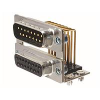 Amphenol Positronic DPA9MN6T/9MN6T0 Dual Port D-Sub Connectors