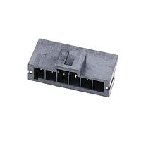 Molex 172310-3106 Receptacle Housing ULTRAFIT HDR RT 1R BLK NAIL 06 CKT TIN