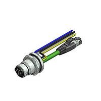 Amphenol CONEC 57-02173 Ethernet Cables / Networking Cables ENP-17-1-FSH1PST4PEDBU4-45S-RS8.33-2/2/G6/150/034