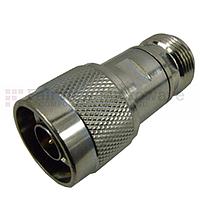 Fairview SA6021-10 10 dB Fixed Attenuator N Male To N Female Up To 6 GHz Rated To 2 Watts With Brass Tri-Metal Body