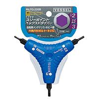 Vessel TD-220B 3-Point Hex Head Screwdriver