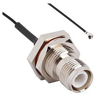Amphenol RF 336212-12-0100 RF Cable Assemblies TNC Jack-AMC RA Plug 113mm Cable, 100mm