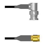 Amphenol Custom Cable Q-0E0690008008i RF Cable Assemblies BNC-RP/SMA-SP RG58 8I