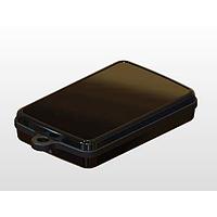 Serpac CXL63DBKAWH Hand Held CXL Series Waterproof Pendant Encl. w/Looped White Seal, IP 65, 66, 67; NEMA 4X, 12, 13