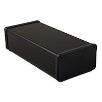 Hammond Manufacturing 1455K1602BK PC Board Alum w/Plastic Ends 6.3x3.07x1.69" Black
