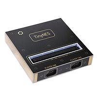 Tall Dog Electronics TD-TNES-CC Evaluation Modules One TinyNES system, which includes a TinyNES console (with UA6527 and UA6528 chips), one USB Type-C cable for power, one dual RCA cable, and one US USB Type-C wall power adapter. CONTROLLER SOLD SEPARATELY.
