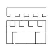 Semtech RCLAMP3624T.TCT ESD Suppressors RClamp 5V/36V <1pF USB ESD SLP1710P4T