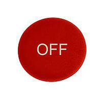 Eaton M22-XDP-R-GB5 Mushroom Head Plates RED ETCHED BUTTON PLATE FOR MUSHROOM