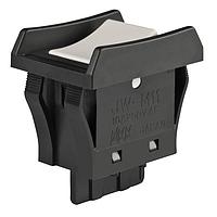 NKK Switches JWM11BBA-A Rocker Switches SPST TV5 RTD IVR CAP BLACK BODY&BARRIER