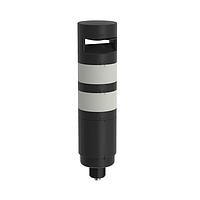 Banner Engineering TL70ZBGAQ Tower Lights TL70 Tower Light, Black Housing: 2-Color Audible Indicator; Voltage: 100-240 V ac; Environ. Rating: IP65; Colors: Blue Green; Supports 1-4 Modules; 5-pin Micro Integral QD