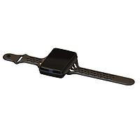 Serpac BW63DBKCSBK Wrist Enclosure BW-63 Series Wrist Enclosure with Black Band. Three-Piece Design, Polycarbonate Plastic, Integrated Waterproof Seal, IP 65, 66, 67; NEMA 4X, 12, 13 Ratings