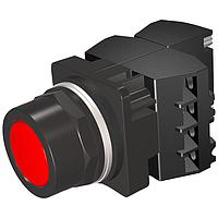 SIEMENS 52BM8A2C Flush PUSHBUTTON,MOM,RED,FLUSH,2POS,3NO-3NC