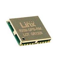Linx Technologies - TE Connectivity RXM-GPS-RM-T GPS Modules RM Series Receiver GPSModule Reel