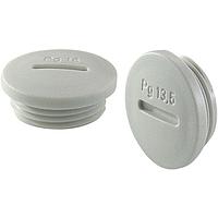 BOPLA 52010100 Blind Plug PLUG, BLIND, PG 9, IP 54, POLYAMIDE, LIGHT GRAY, BL 9