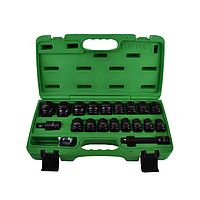 TOPTUL GCAI2701 DR. Flank Impact Socket Set (1/2", 27 món)