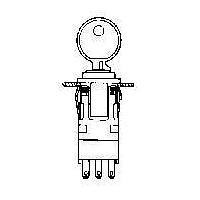 Honeywell AML27ABK2AC21BB Keylock Switches DPDT SNAP-IN ELEC KEYLOCK