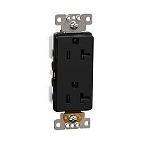 Square D SQR44201BK Sockets TR 20A RECEPTACLE COMM BK