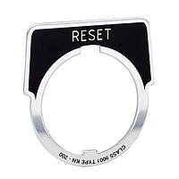 Square D 9001KN233 Legend PSH BTTN LEGEND PLATE 30MM, Type K