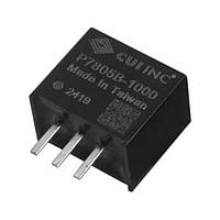 CUI Inc P7805B-1000 Non-Isolated / PoL dc-dc non-isolated, 1.0 A, 6.5-36 Vdc input, 5 Vdc output, SIP