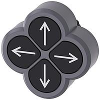 SIEMENS 3SU10303FB110AU0 Quadruple Button FOUR-WAY PUSHBUTTON. BLACK