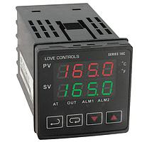 Dwyer 16C-5 1/16 DIN Temp Controller, PID, Dual LED Display, Alarm Functions
