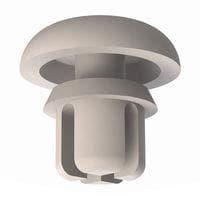 Essentra Components 27SR2400187 Snap Rivet Snap Rivet, .248-.252 Hole, .031-.062 Panel Thk