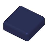 Diptronics KTSC-21B Cap, Square 12X12 SQ BLUE CAP