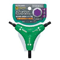 Vessel TD-240G 3-Point Hex Head Screwdriver