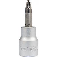Yato YT-7705 Phillips bit socket 3/8" (PZ3, 43.9Nm)