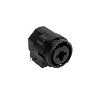 Amphenol Audio ACJC5HL BULK XLR Connectors 1/4" XLR Dual Chassis Mount CType Mono Horiz PCB Latchless Non-switchXLR Ground