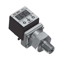 Nidec Components PG-35H-354R-PR2 Pressure Gauges - 0.1 ~ 35 MPa, gauge compound version, switch voltage output PNP open collector, corrosive gases/liquids, R 1/4 fitting, cable lead
