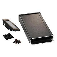 Hammond Manufacturing 1457J1602EBK EMI/RFI Shielded EMI/RFI Alum/Flanged 6.3x3.3x1.12" Black