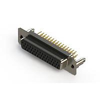 EDAC 638-M44-230-BN5 D-Sub Connectors - Standard Density Machined D-Sub Connectors