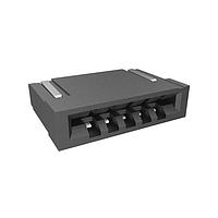 Amphenol FCI HFW5R-2STE1H1LF Headers 1.00mm Flex Connector, HFW-R series, 5 Position, Top Side Contact, Side Entry Surface Mount Non-ZIF Connector, Tin plated Terminals, Halogen free.