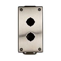 Eaton 10250TN34-316 Enclosure, 2 Command Oiltight ENCLS 2-Hole 316 STLS Steel