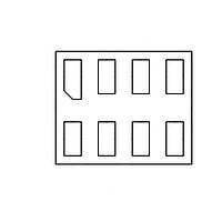 Diodes Incorporated 74LVCH2T45RA3-7 2-bit Dual-Supply Bus Transceiver Logic LVC 2G Translator X2-DFN1210-8 T&R 5K