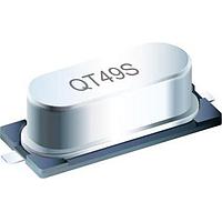 TXC QT49S-7.680MAAJ-T Crystals HC49 SMD MHz Quartz Xtal / Metal, +/-30ppm a.25C, +/-30ppm (-20 to 70C), 18pF