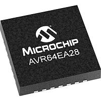 Microchip Technology AVR64EA28T-I/STX MCUs 64KB, RWW, 6KB RAM, 28p, 20MHz, CFD, 12b ADC, PGA, 2xComp, DAC, 3xUART, SPI, TWI