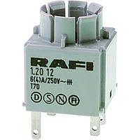 RAFI 1.20.123.022/0000 Contact Blocks RAFIX 16 Switch element Ag 1NC