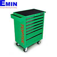 TOPTUL GE-20805 W/7-Drawer Tool Trolley (208 pcs; Green)