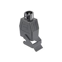 HARTING 09120080728 Hoods CABLE TO CABLE HOOD BLK 1 LVR LCKING