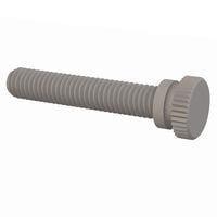 Essentra Components 0937516200TB Knurled Screw Knurled Thumb Screw, 3/8-16 Thread, 2 Lg